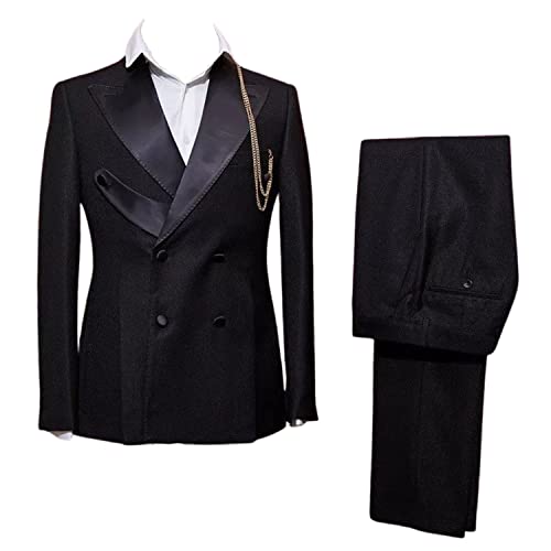 Costume tweed homme de qualité supérieure style smoking de mariage