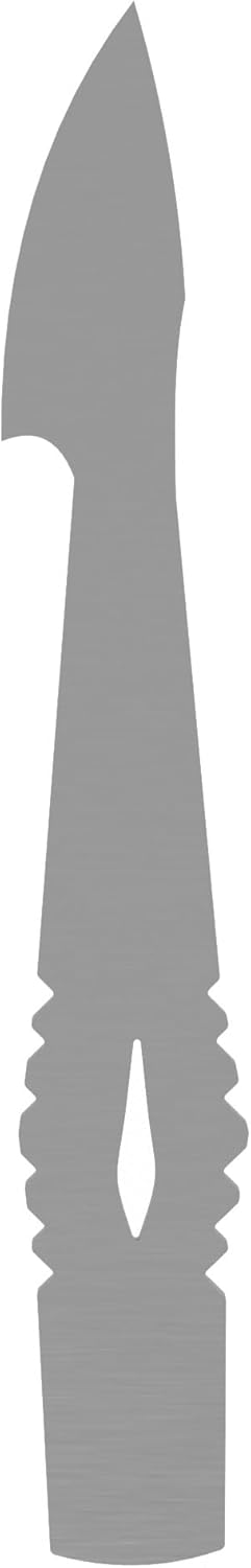 Bushcraft Spearheads - High-Quality Galvanized Steel for Fishing, Personal Defense & Outdoor Survival, Easy Assembly, Safe Design, Portable & Durable (Hunt)