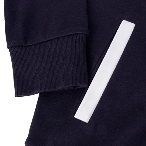 Speedo JAQUETA FLEECE LITE MASCULINO EM ALGODÃO NA COR NAVY BLUE, Tamanho: G