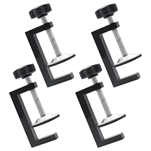 TETEWEVER 4 Stück G Klemme Schraubzwingen