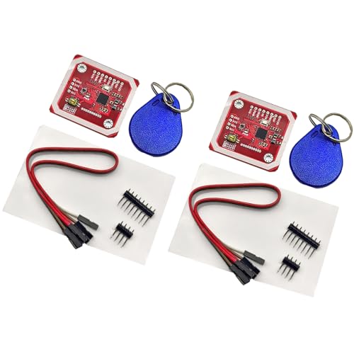 2 Stück PN532 NFC RFID V3 Modul Set – PN532 NFC Reader RFID...