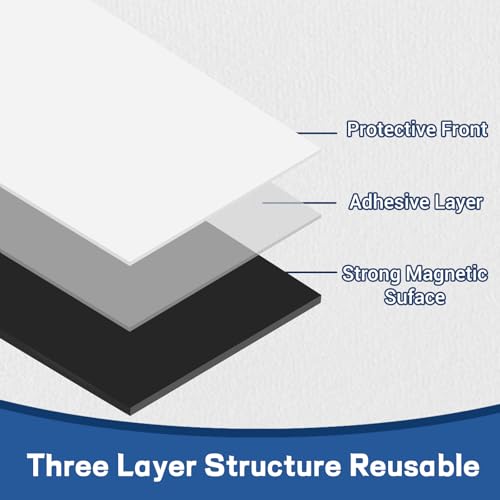 TZSTARJIMAG Magnet Sheets with Adhesive Backing,8.5" x 11"(Pack of 24) by TZSTARJIMAG - Image 3