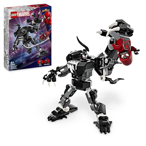 LEGO Marvel Armadura Robótica de Venom vs. Miles Morales, Lucha Entre...