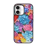 CASETiFY インパクト iPhone 17 ケース [MagSafe対応/薄型 軽量/耐衝撃] - Decadent Bouquet - クリア ブラック