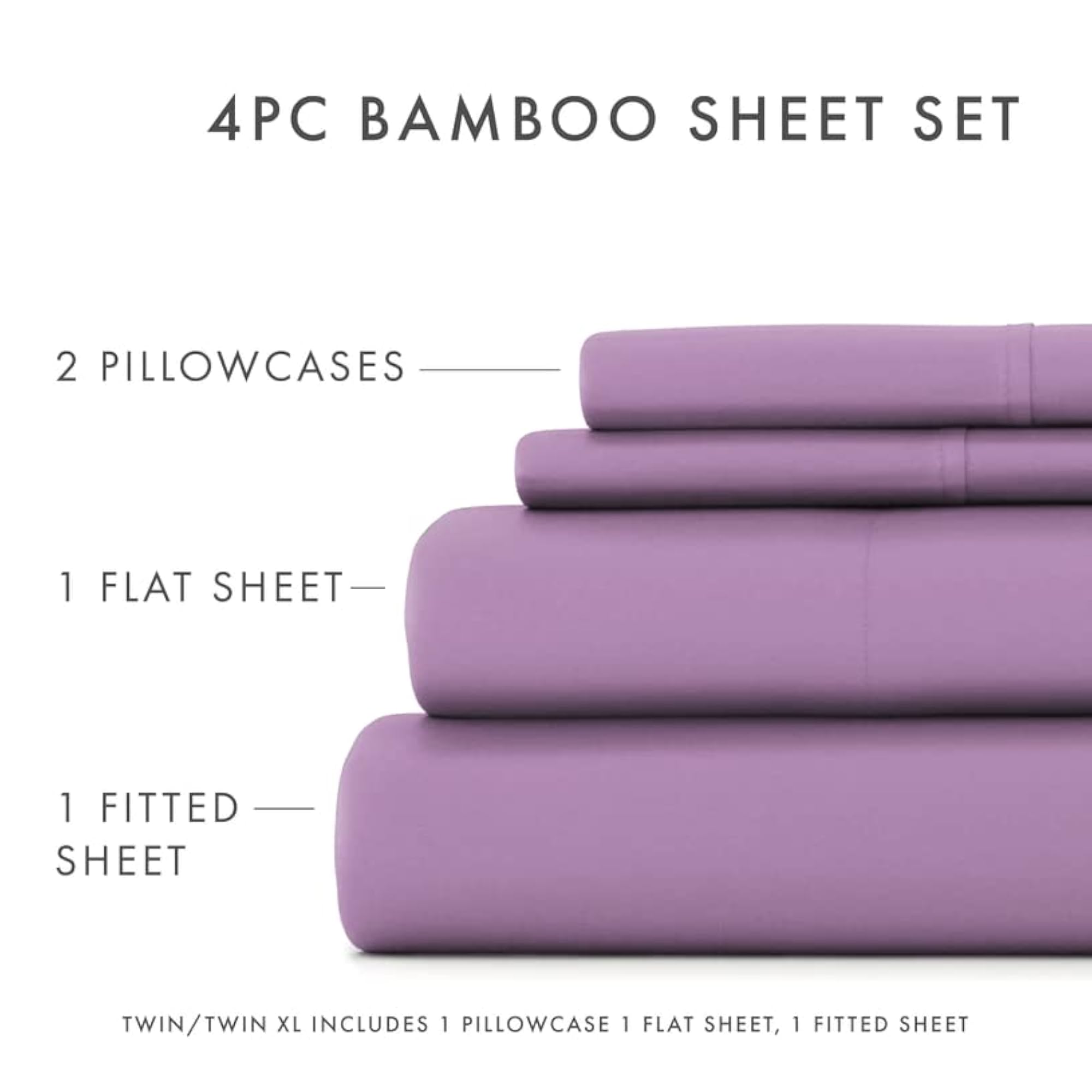 Bamboo Bedsheet | Eco-Friendly King Size Bedsheet with Pillow Covers