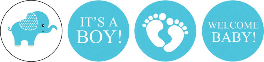 Darling Souvenir Pack of 190 Pcs Chocolate Its A Boy Shower Stickers Party Favor-Turquoise Blue (B07HH1FCMP) Amazon Price History, Amazon Price Tracker
