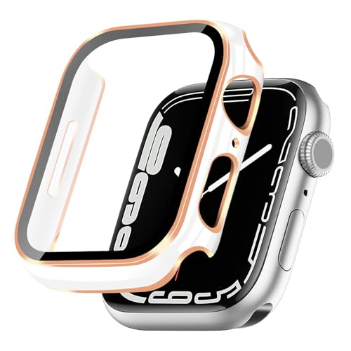 TEMEDO �Ή� �A�b�v���E�H�b�` �J�o�[ 40mm Apple Watch SE3/SE2/SE/6/5/4 �P�[�X ���b�L���H �K���X�t�B���� ��̌^ �����x�^�b�` �L�Y�h�~ PC�f�� �S�ʕی� ��d�\�� ���ϋv �����ߗ� ������?(����̃z���C�g+