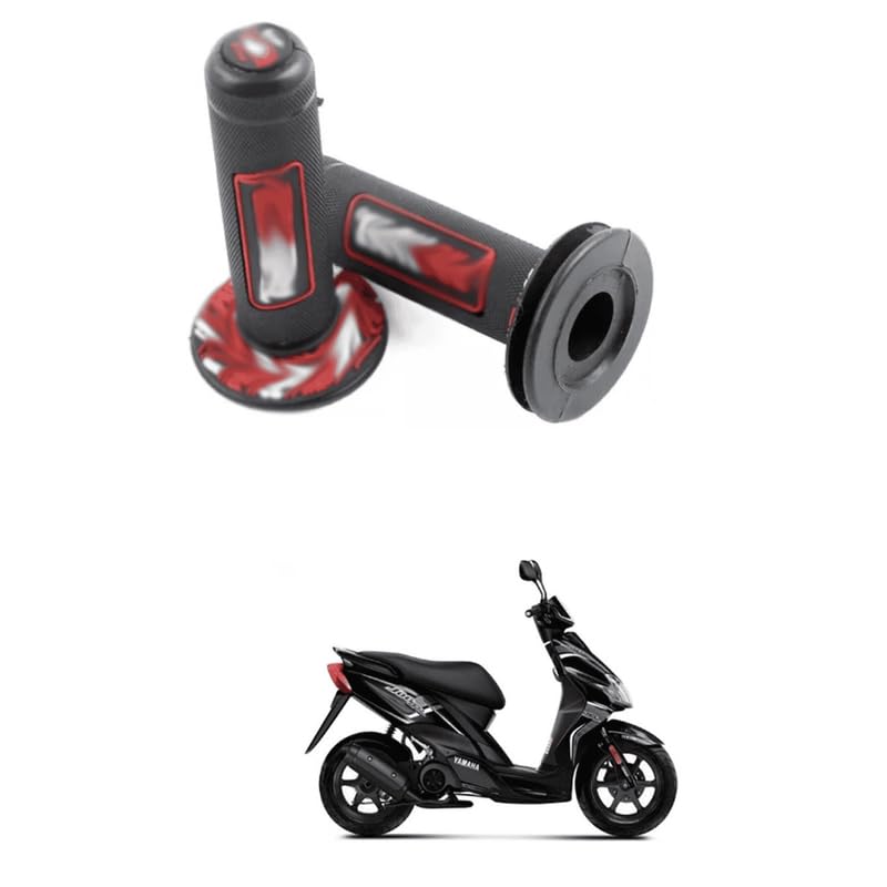 LOVMOTOLOVMOTO Universal for Motorcycle Handlebar Handlebar 7/8" 22Mm Motorbike Hand Bar Grip Handle Bar Motorcycle (1 Set, Black) Comfortable with Jo-gr