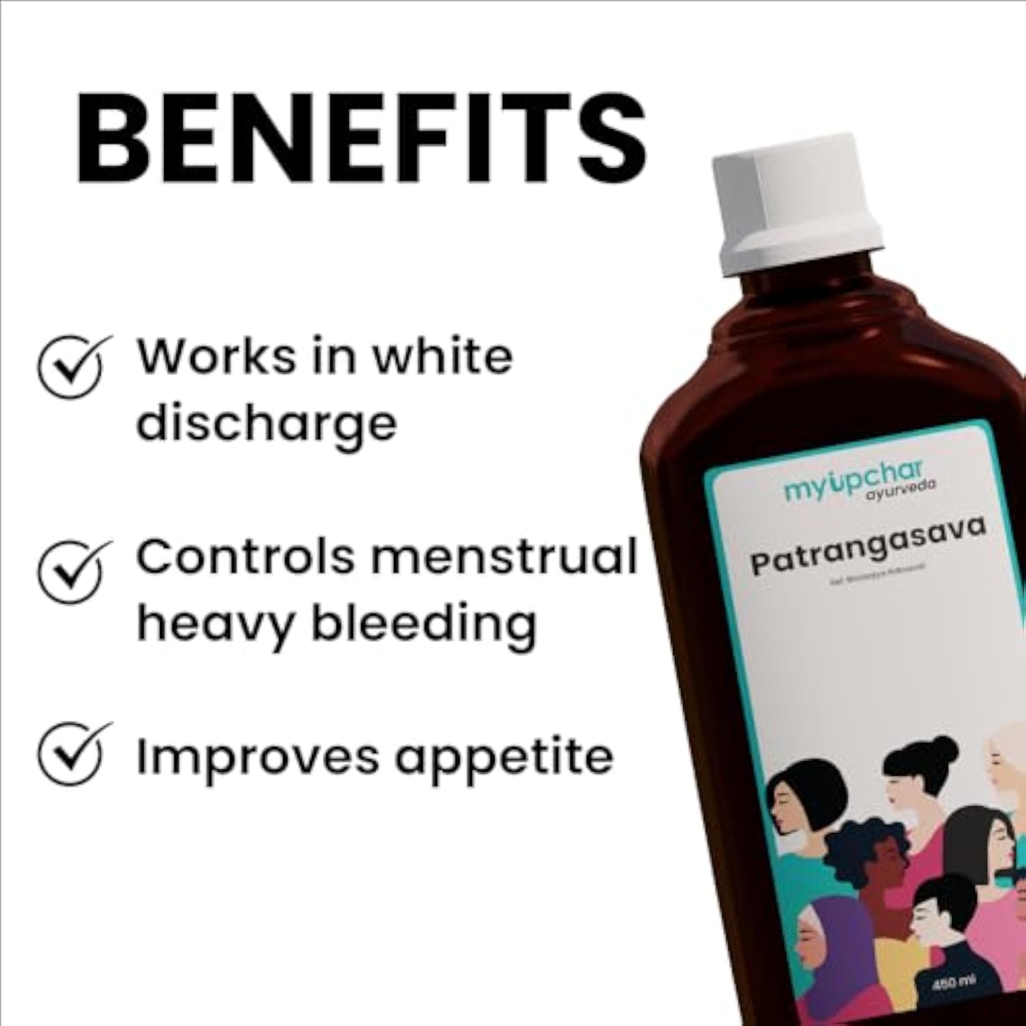 Patrangasava Ayurvedic Tonic, 450ml