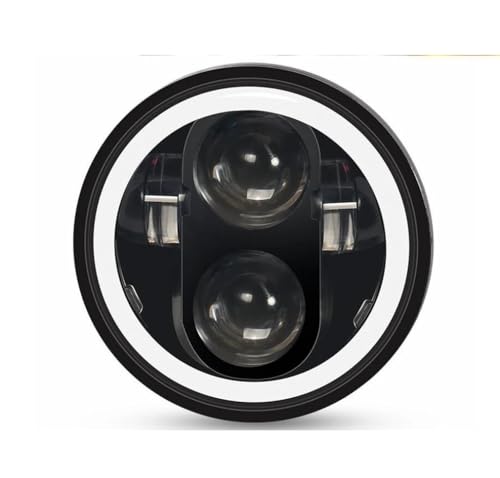 Phare LED pour moto 5.75 pouces H4 éclairage idéal pour les balades de nuit en XG