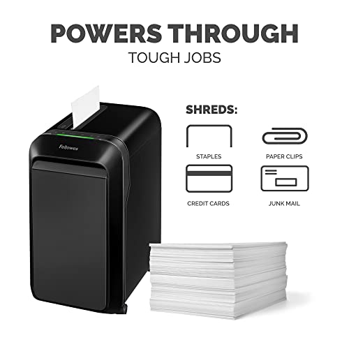 Fellowes ‎Powershred Lx22M 20-Sheet 100% Jam-Proof Micro Cut Paper Shredder For Office And Home, Black 5263501 #TOP3