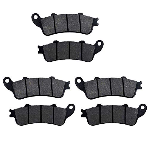 Plaquettes De Frein Avant Pour Honda GL1800 Goldwing 2006-2013 - Semi-Métalliques - Lot De 2