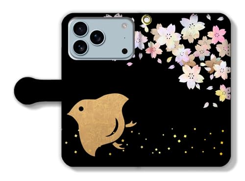 手帳型 iPhone17 Pro Max互換 スマホケース 【家紋シリーズ】 家紋 日本 伝統 和 平家 平氏 ☆和風☆ 古風 アート おしゃれ デザイン iPhone (千鳥)
