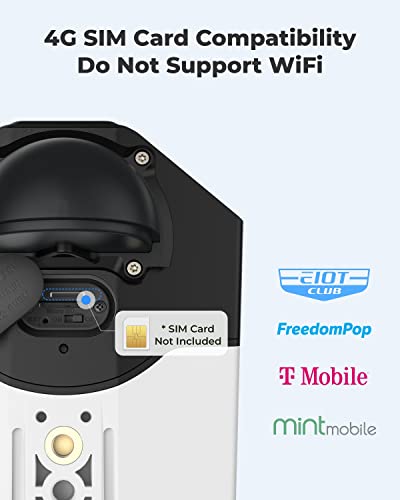 Reolink 4G Lte Cellular Security Camera Outdoor 4 Mp, Dual-Lens Wide View, No Wifi, Wireless Solar Battery Powered, 2K Spotlight Color Night Vision, Local Storage, 2-Way Talk, Motion Only Alert #TOP2