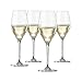 Spiegelau Prosecco Sparkling Wine Glasses, Crystal Clear Champagne Glasses, Elegant Long Stem Glassware for Wedding Gifts, Anniversary Celebrations, Housewarming, Dinner, Bar Cart, 9.1 oz, Set of 4