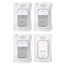 Touchland Hydrating Hand Sanitizer Spray and Frosted Sparkle Case Bundle Confetti Cake Trio Set 3 x 1 FL OZ Travel Size Mists, Scented & Stylish, Dye Free