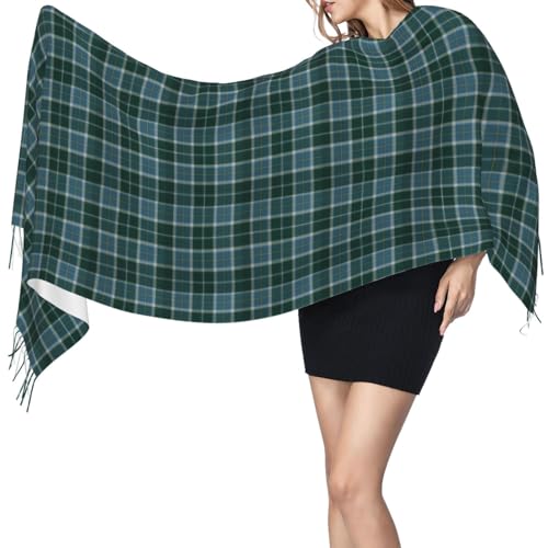 St Patrick Light Weight Tartan Imitation Cashmere Tassel Scarf Winter Scarf Autumn Softest Classic Warm3