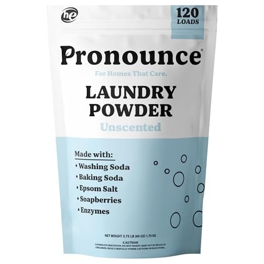 Pronounce Laundry Detergent Powder