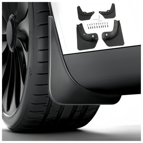 Guardabarros para Tesla Model Y 2025 que protegen tu coche de salpicaduras 2