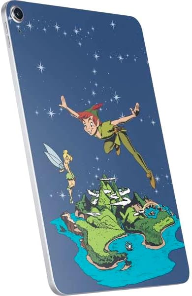Skinit Decal Tablet Skin Compatible with iPad 11th Gen (2025) - Officially Licensed Disney Peter Pan and Tinker Bell in Neverland Design