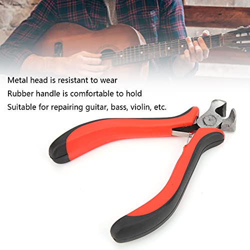 Alicates de corte de extremidade vermelha, alicate extrator de traste, ferramentas de corte, peças d