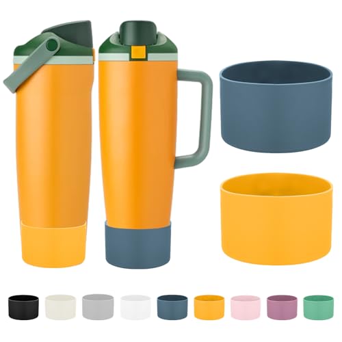 Mity rain 2PCS Protective Silicone Boots for Owala 30oz & 40oz FreeSip Sway