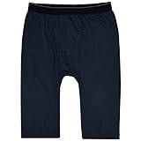 アスナロ（肌着・下着） タイツ 5分丈 メンズ インナー スパッツ 前開き ももひき パンツL ネイビー