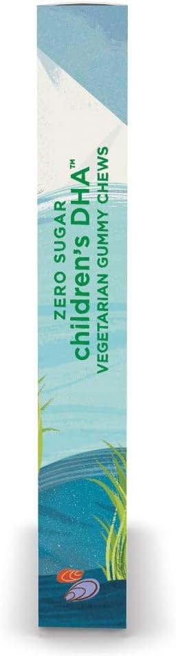 Nordic Naturals Zero Sugar Children’s DHA Vegetarian Gummy Chews - Passion Fruit Lemon Flavor - 30 Gummies - Vegan Algae Oil Omega-3 Supplement for Kids Brain & Cognition Support - 30 Servings - Image 4