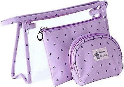 Trousse de maquillage et de toilette imperméable en PVC haute résistance Dww