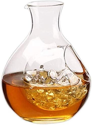 ウイスキーグラスセット ウイスキーデキャンタ ワインデカンターハイエンドのパーソナライズされた手作りの鉛フリーガラス速いデカンター世