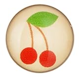 CHERRY Kirschen FAKE PLUG Ohrstecker - 1 Stück Rockabilly Schmuck