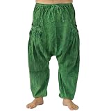 PANASIAM Chill Pants, Stonewashed Green, L