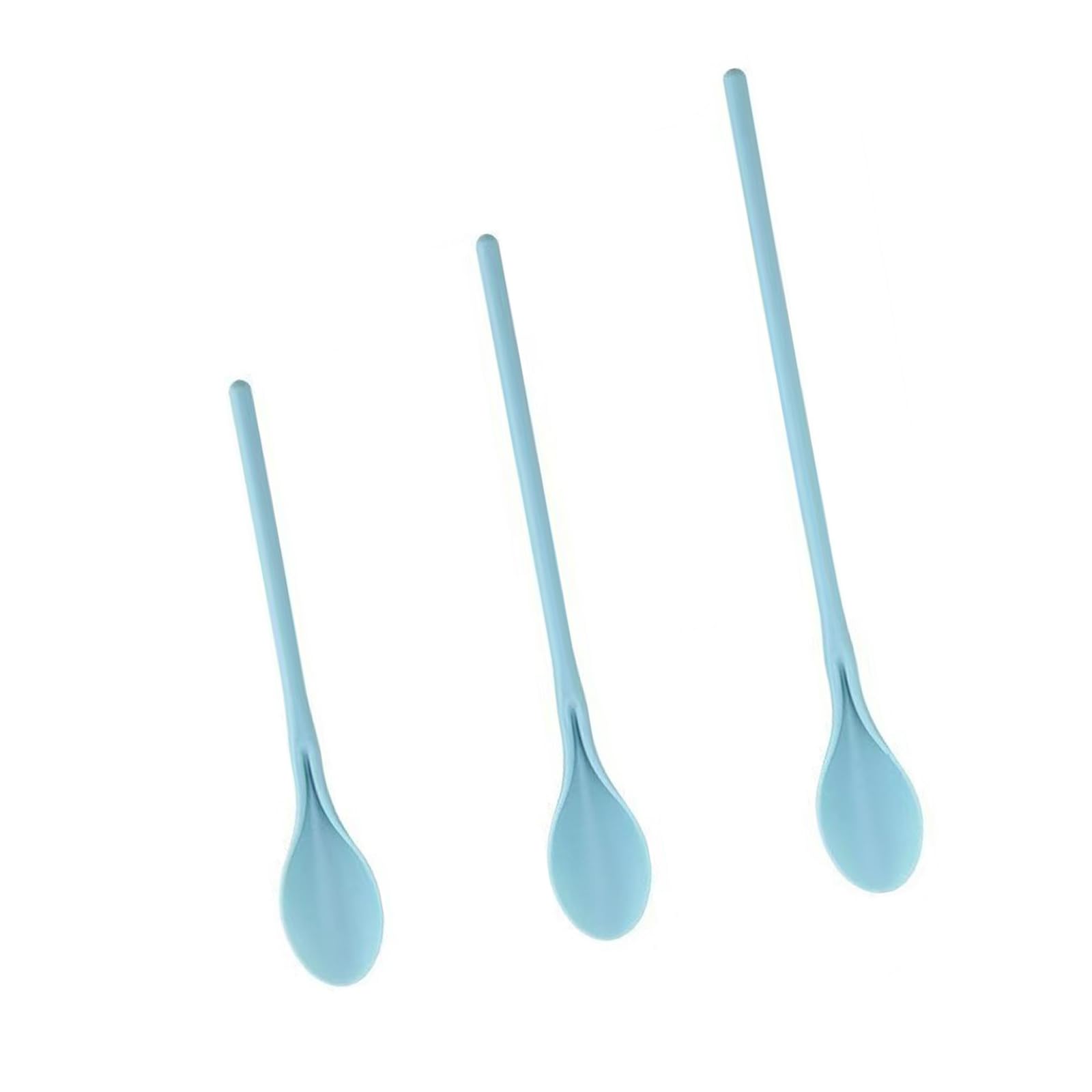 Greabuy Heat Resistants Kitchen Spoons for Mixing, Serving and Stirring Non Stick Basting Utensils 3 Pieces Cooking Spoons Cooking Spoon Set