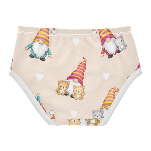 Funny Girls Underwear Toddler 2t Cotton Cute Panties Girl Cute Gnomes St Kids Undies Briefs2