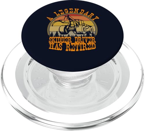 Skidder Driver fête de retraite PopGrip MagSafe support magnétique portable