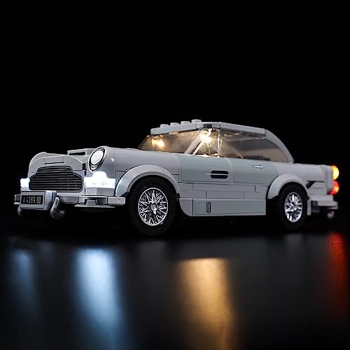 Kyglaring LED Lighting Kit Compatible with Lego Speed Champions 007 Aston Martin DB5 James Bond 76911 Building Blocks - Image 2