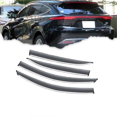 Sourcils pluie pour vitres de Toyota Harrier roulez au frais sans eau