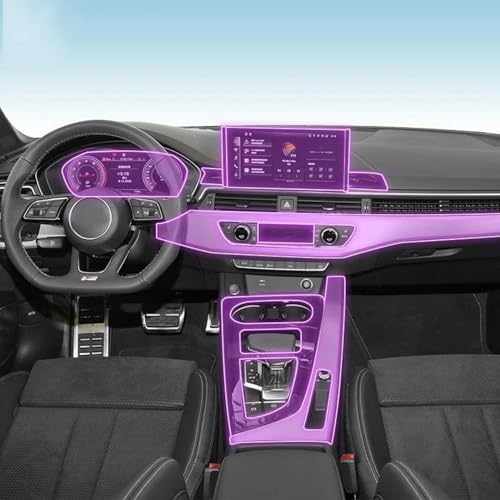 Film de protection pour console intérieure Audi A4 B9