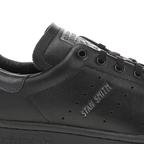 Image of adidas Mens Stan Smith Lux Lace Up Sneakers Shoes Casual - Black