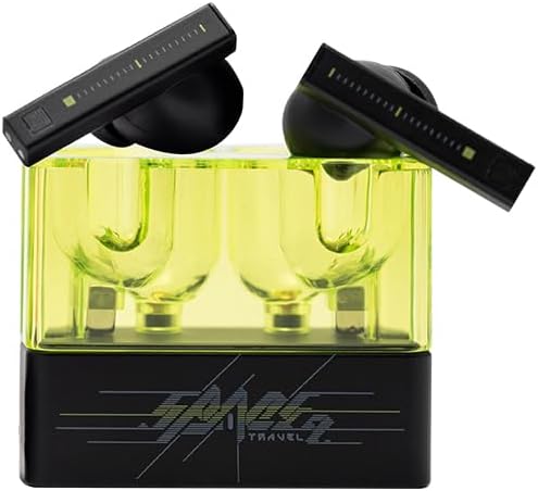 Space Travel 2 HiFi Noise-Canceling TWS wireless Earphone Bluetooth 6.0 ANC Low-Latency Game Mode SBC/AAC (Black)