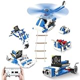 【APP Control】With remote control mode, path mode, voice control, gravity sensor and stem programming, four remote control modes are simple and easy to use. The joints of the robot are free to move, and the head, shoulders, arms, elbows, tracks and eyebrows can be rotated, and various expressive expressions can be positioned arbitrarily.