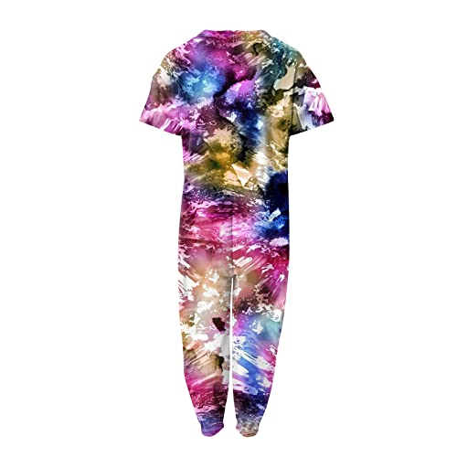 Byirdfa Jean Jumpsuit For Women Bohemian Cartoon Loose Jumpsuits For Women Spaghetti Comfort Overalls Women Fitted #TOP2