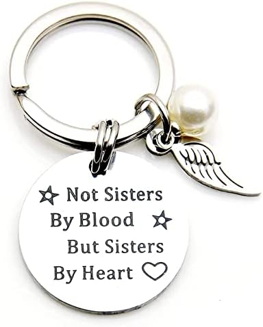 Friends Gift Keyring,Best Friends Keychain Friendship Keyring Graduation Gifts,Best Friends Gifts Keychain with Gift Box,Birthday Gift Keychain for Good Friends and Sisters