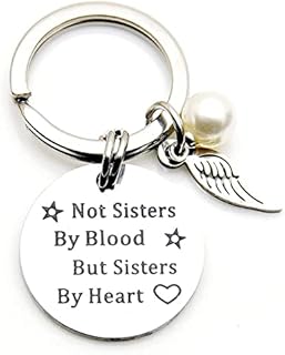 Friends Gift Keyring,Best Friends Keychain Friendship Keyring Graduation Gifts,Best Friends Gifts Keychain with Gift Box,Birthday Gift Keychain for Good Friends and Sisters