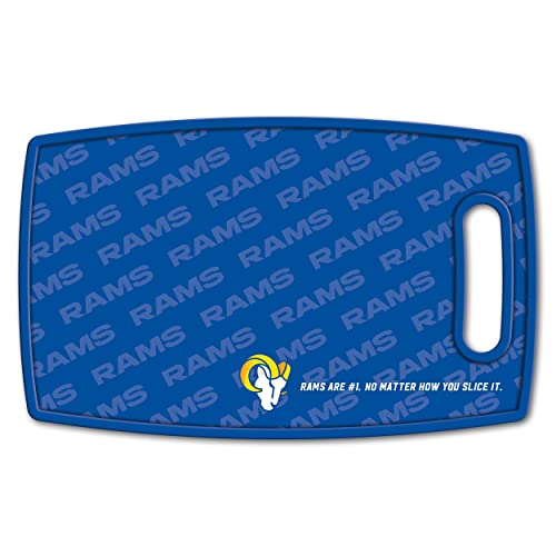 Image of YouTheFan NFL Los Angeles Rams Logo Series Cutting Board