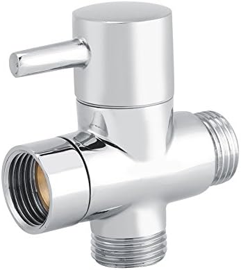 3-Wege Ventil Für Dusche - Messing Umsteller 3/4 IG Zu 3/4 AG