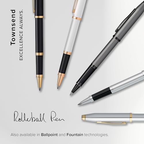 Bolígrafo Rollerball Cross Townsend Negro Punta Media miniatura 6