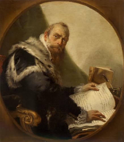 Pintura sobre tela Battista de alta calidad: lienzo decorativo de 60x90cm para despachos