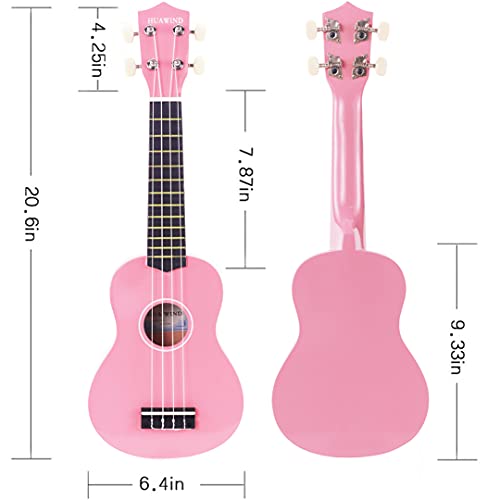 Hua Wind Soprano ukulélé 21 pouces ukulélé pour débutants, enfants guitare quatre cordes ukulélé pour enfants en bois… - Les Beatles, Paul McCartney, John Lennon, RIngo Starr, George Harrison Hua Wind Soprano ukulélé 21 pouces ukulélé pour débutants, enfants guitare quatre cordes ukulélé pour enfants en bois… – Image 3