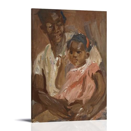 Alice Neel Poster de collection sur toile haut de gamme avec cadre pour intérieur raffiné